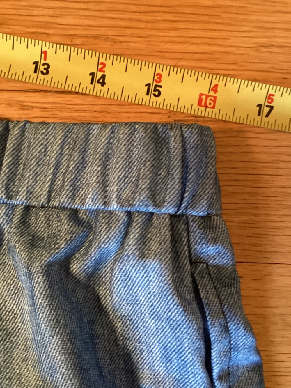 Source Unknown Blue Denim Ankle Jeans with Floral Embroidery Print - Picture 8 of 10